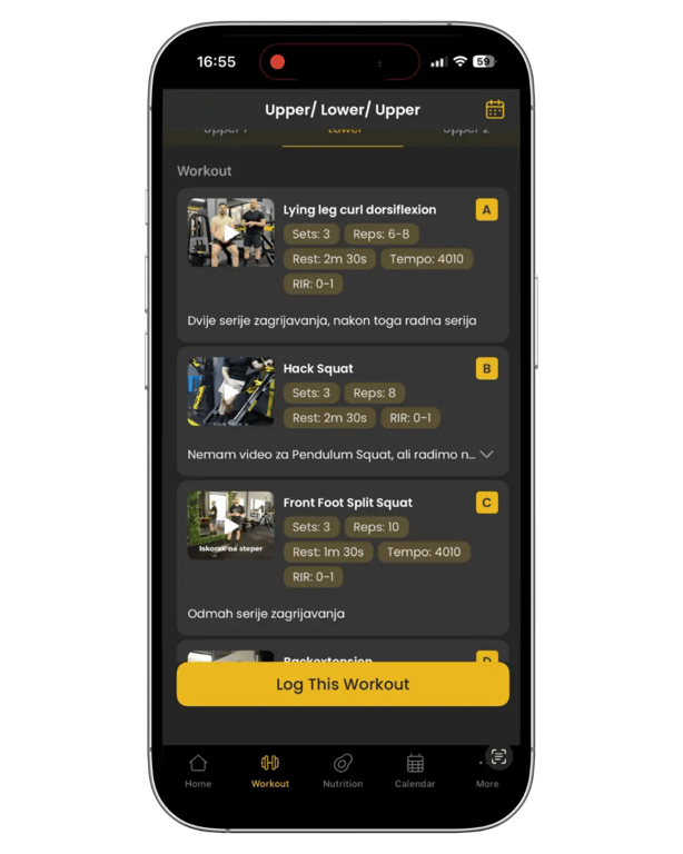 Home & Gym Workouts - 1