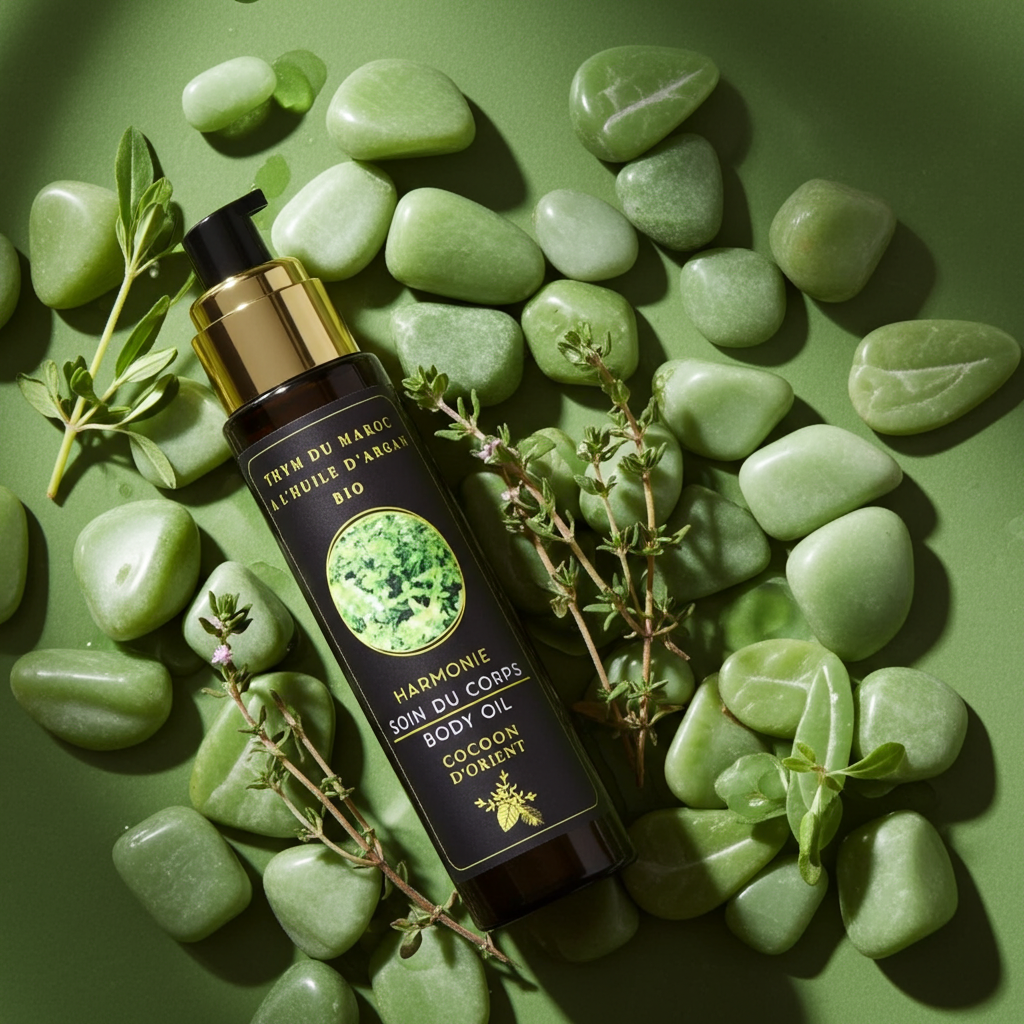 Soin Corps Harmonie – Argan, Thym, Romarin & Eucalyptus – Cocoon d’Orient