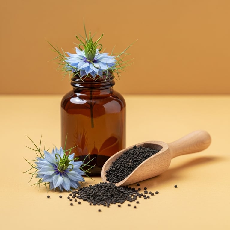 Nigelle bienfaits cosmetique naturel Cocoon d'Orient