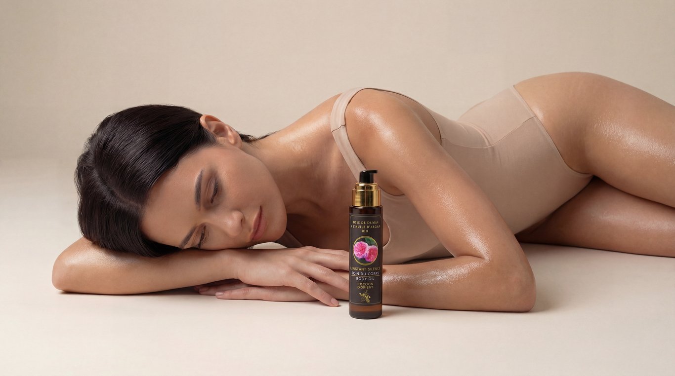 Rose de Damas soin naturel peau cheveux Cocoon d'Orient