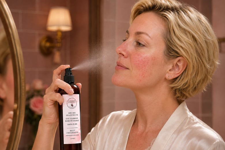 Peau réactive apaisée et confortable après un soin naturel — Cocoon d'Orient
