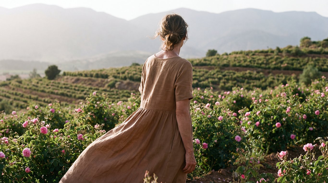 Vallée des Roses au Maroc, Rose de Damas