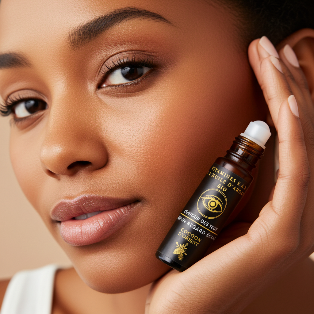Contour des Yeux Regard Éclat – Argan & Vitamines E A K – Cocoon d’Orient