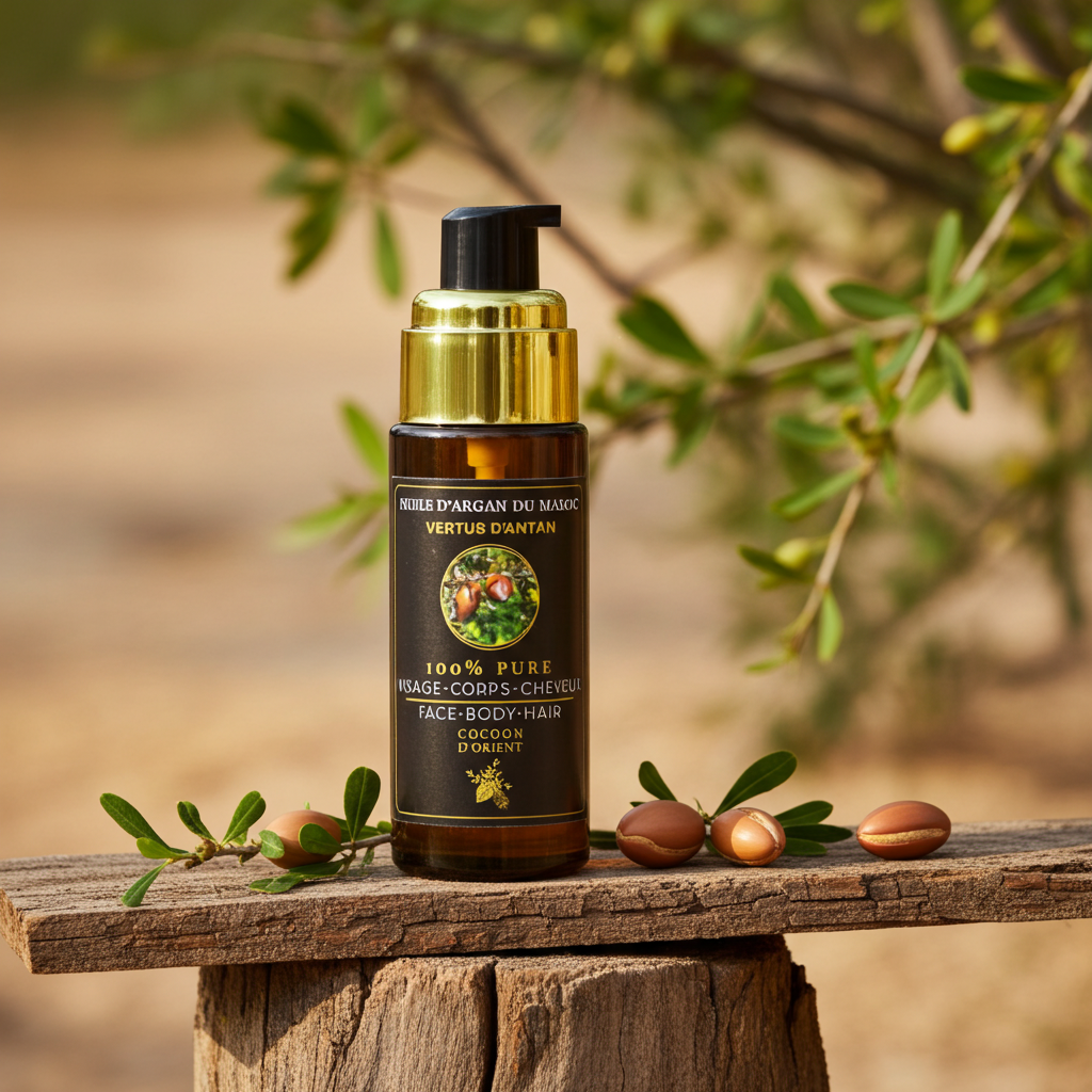 Huile d’Argan Bio Vertus d’Antan – Cocoon d’Orient