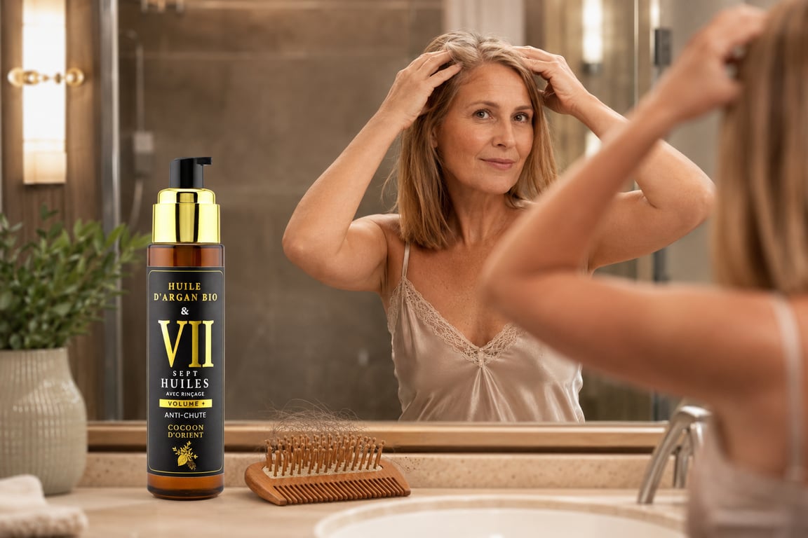 Soin naturel anti-chute pour fortifier les cheveux — Cocoon d'Orient