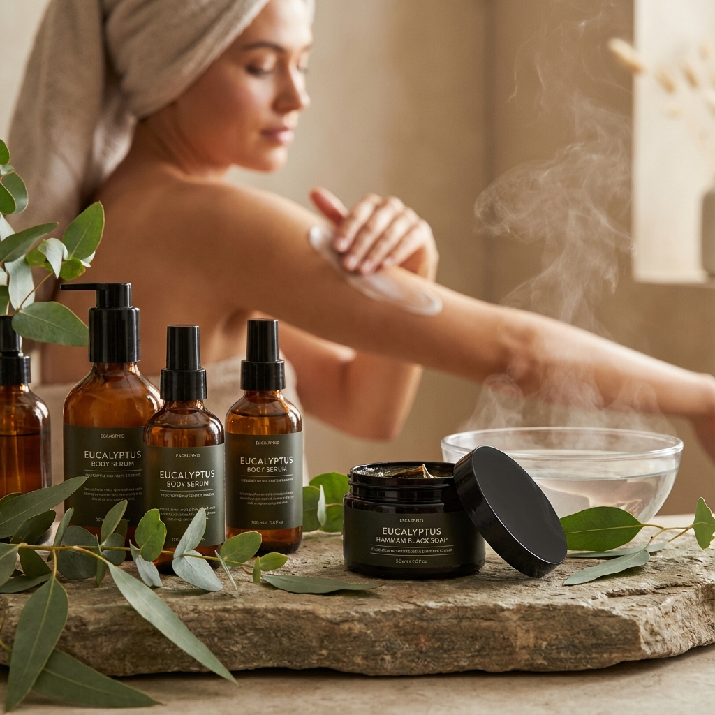 Rituel eucalyptus du Maroc – vapeur aromatique, fraîcheur et soins naturels Cocoon d’Orient