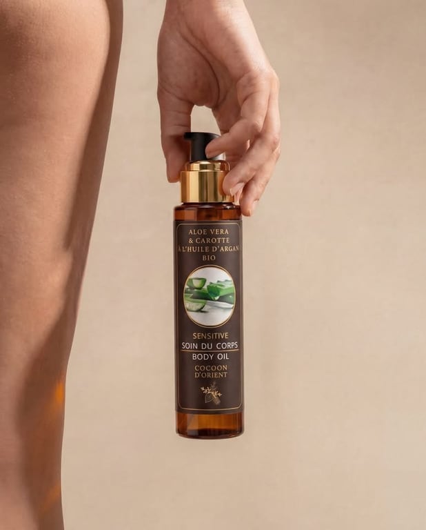 Synergie huile de sésame et huile d'argan – Cocoon d'Orient