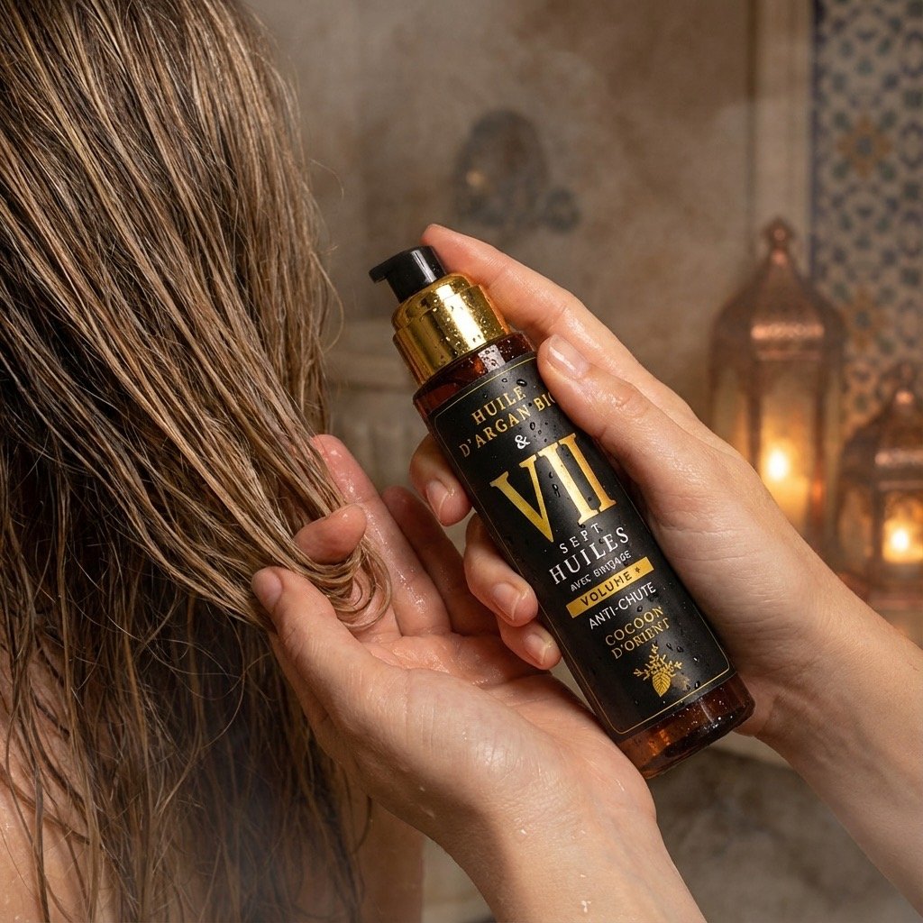 Huile de nigelle soins cheveux et visage naturels