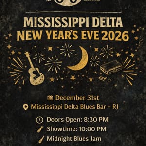 Mississippi Delta Blues Bar RJ - 4