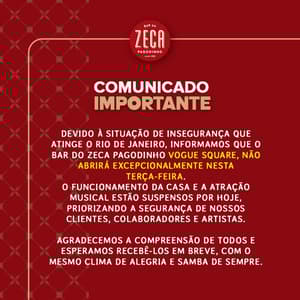 Bar do Zeca Pagodinho - Vogue Square - 5