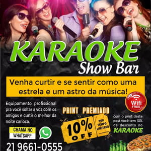 KARAOKÊ SHOW BAR( LAPA) - 1
