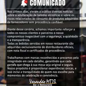 Bar e Restaurante Varandão de Vila Isabel - Varandão MT73 - 2