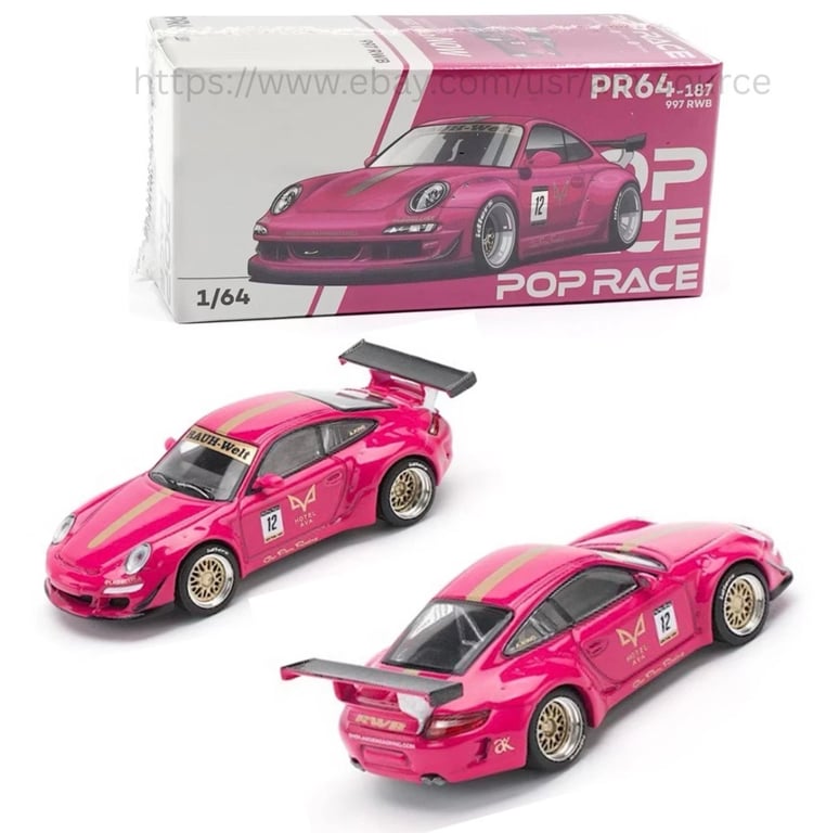 Pop Race RWB 997 Hotel Ava Pink