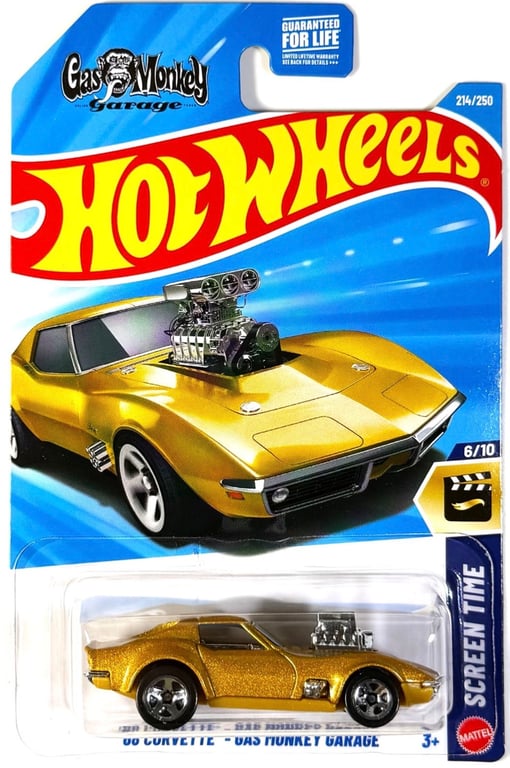 Hot Wheels '68 Corvette - Gas Monkey Garage