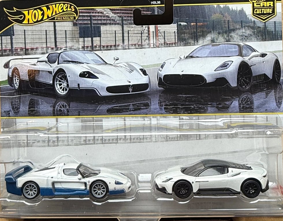 Hot Wheels Premium Car Culture Maserati MC12 & Maserati MC20 2-Pack