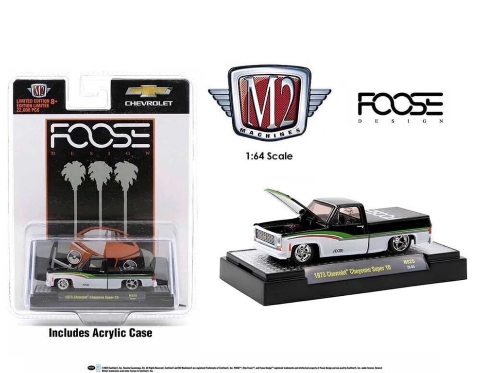 M2 Machines Foose Design 1973 Chevrolet Cheyenne Super 10