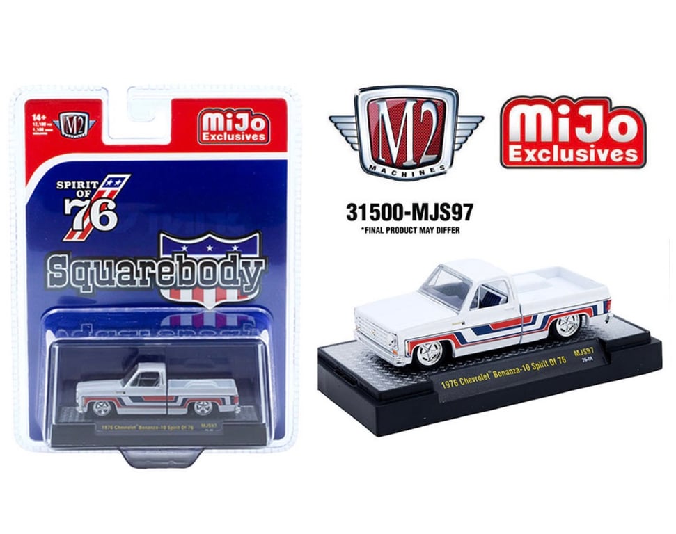 M2 Machines 1976 Chevrolet Bonanza-10 Spirit Of 76 Squarebody