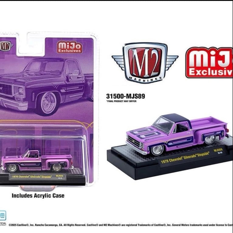 M2 Machines 1979 Chevrolet Silverado Stepside