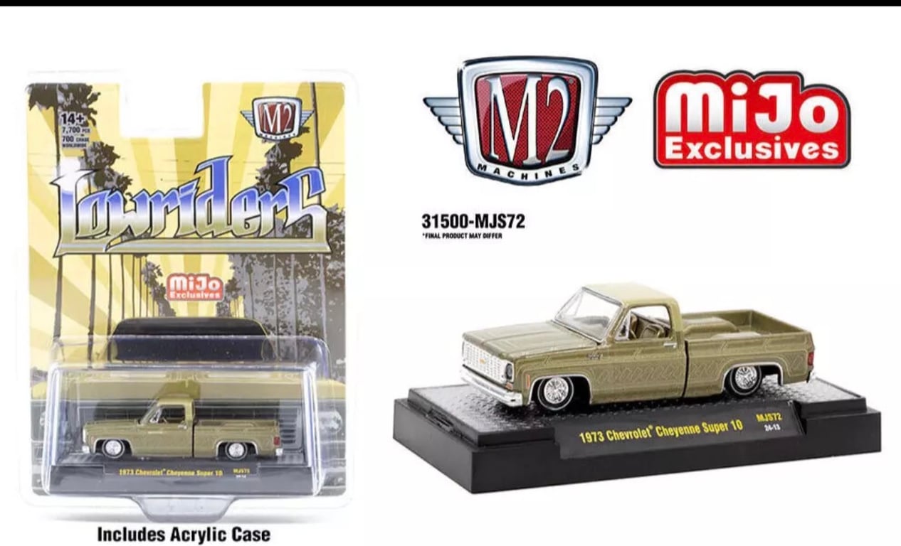 M2 Machines Lowriders 1973 Chevrolet Cheyenne Super 10