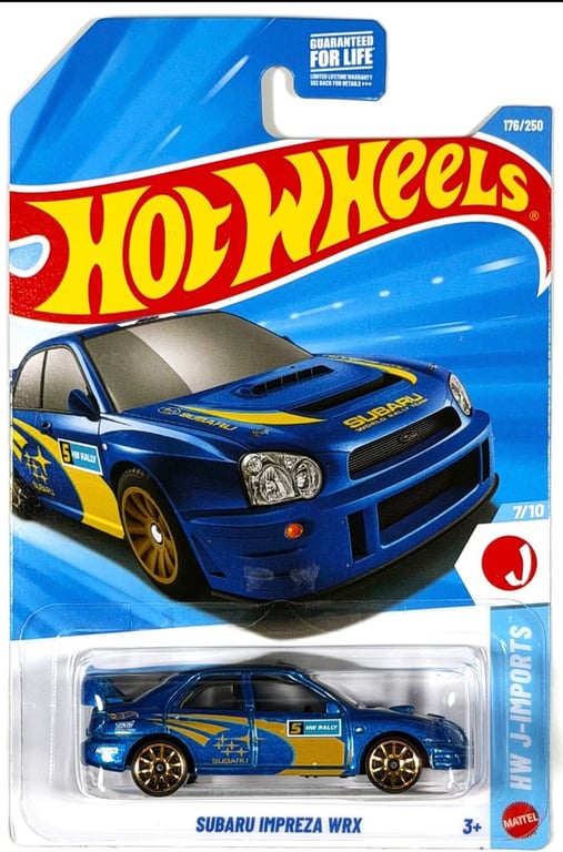 Hot Wheels Subaru Impreza WRX