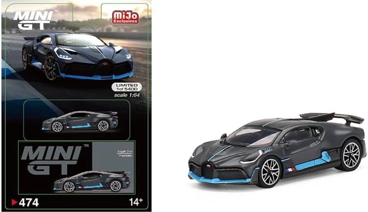 Mini GT Bugatti Divo Presentation