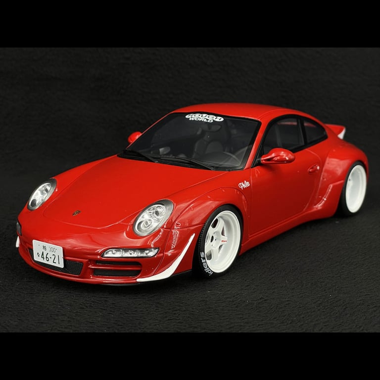 GT Spirit Porsche 911 997 RWB Phila Coupe 2021 Red