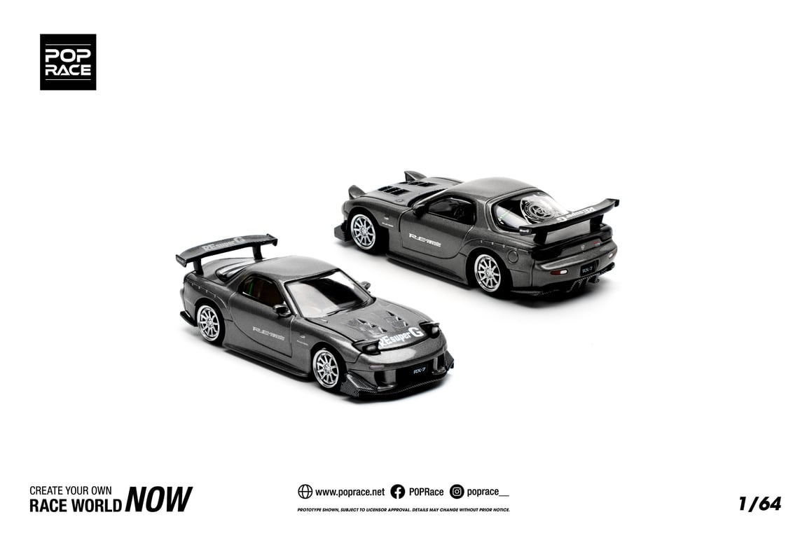 بوب ريس مازda RX7 آر إي أميميا وايد بودي جن ميتال