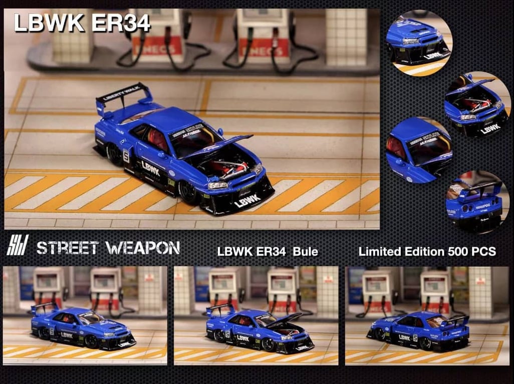 Street Weapon LBWK ER34 Blue