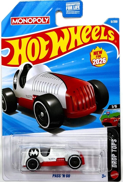 Hot Wheels Monopoly Pass 'N Go