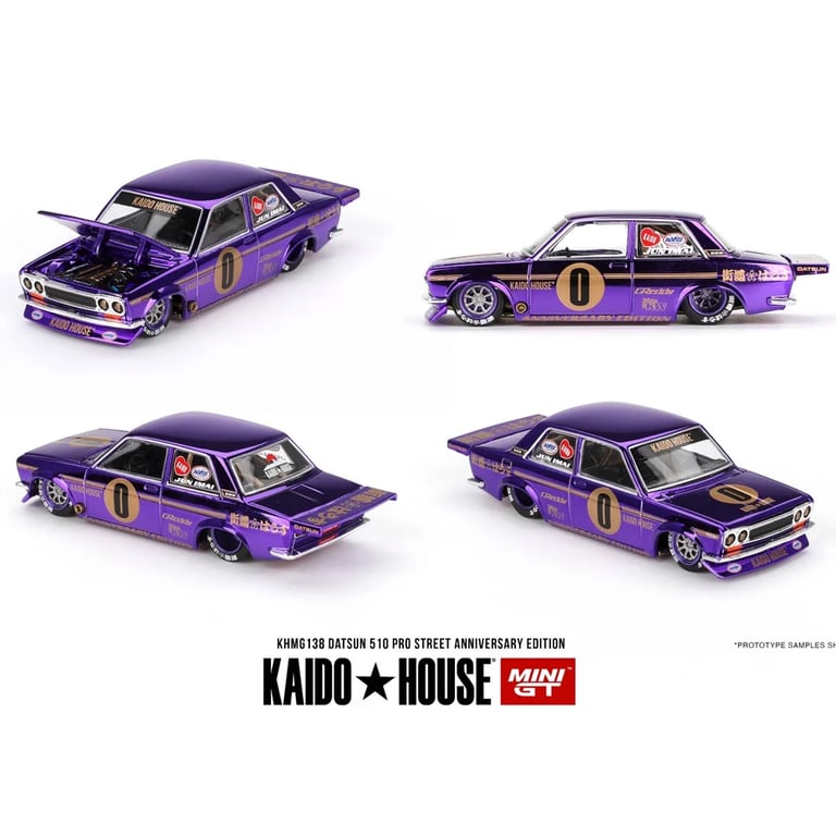 Kaido House Mini GT Datsun 510 Pro Street Anniversary Edition #138