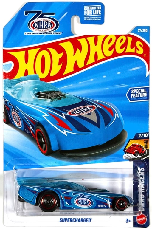 Hot Wheels Supercharged NHRA 75th Anniversary