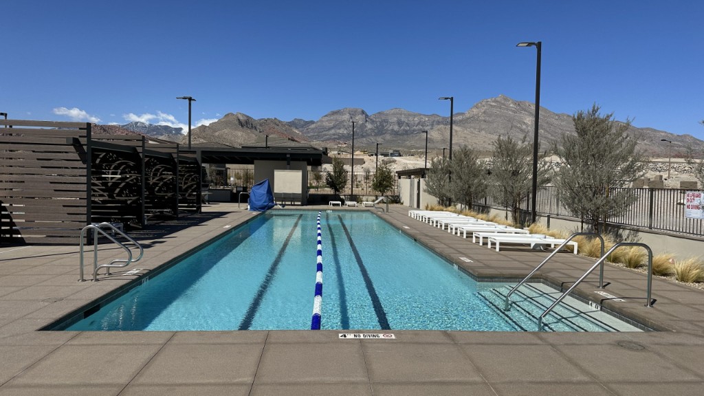 Lap pool at the Heritage at Stonebridge clubhouse