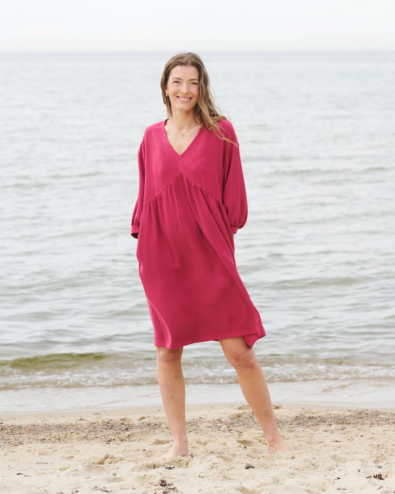 Slow Waves -mekko, tumman pinkki