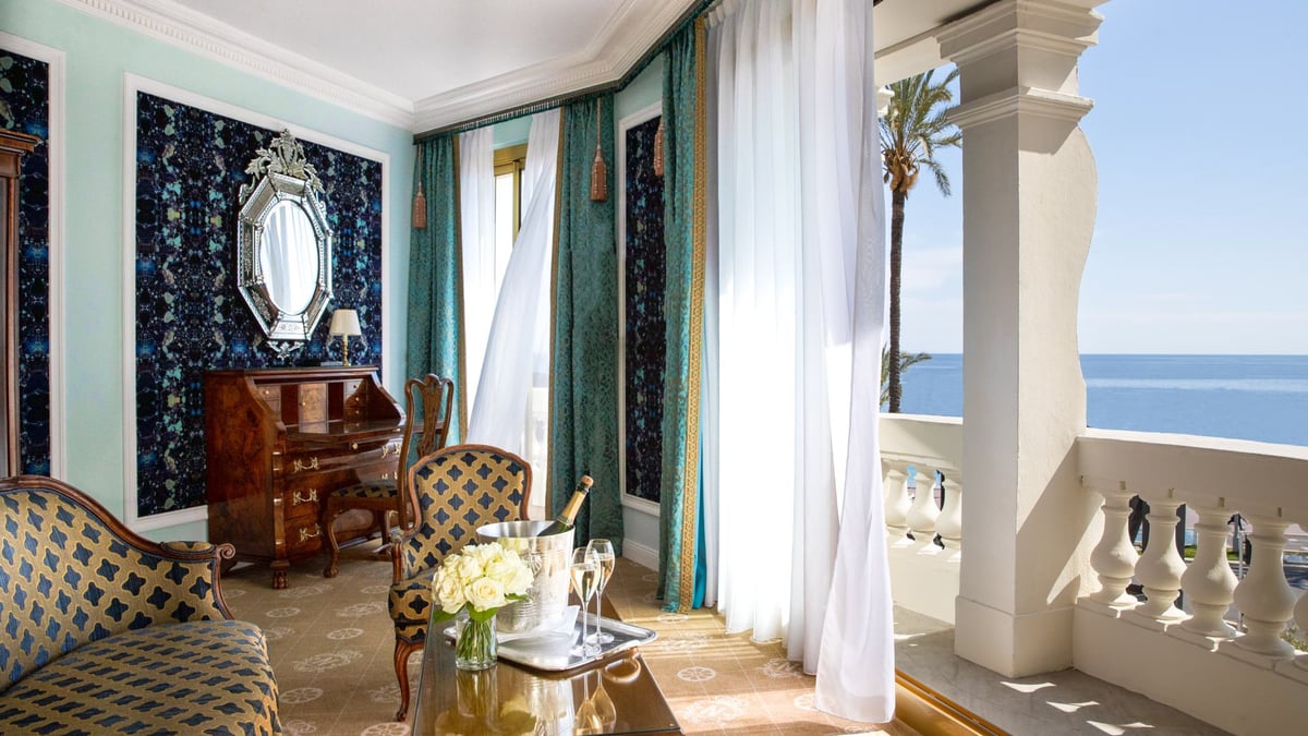 Historic suite at Le Negresco