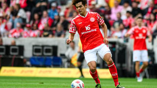 MAINZ, ALLEMAGNE - 13 SEPTEMBRE 2025 : Kaishu Sano - Le match de Bundesliga 1. FSV Mayence 05 vs RB Leipzig à Mewa Arena.
