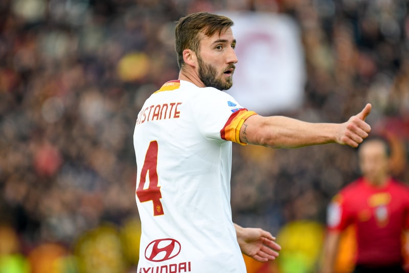 Bryan Cristante avec le maillot de l'AS Roma