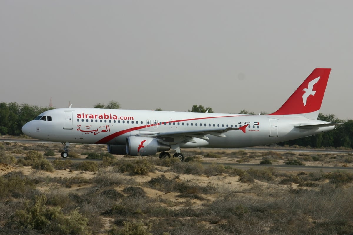 Avion de air arabia
