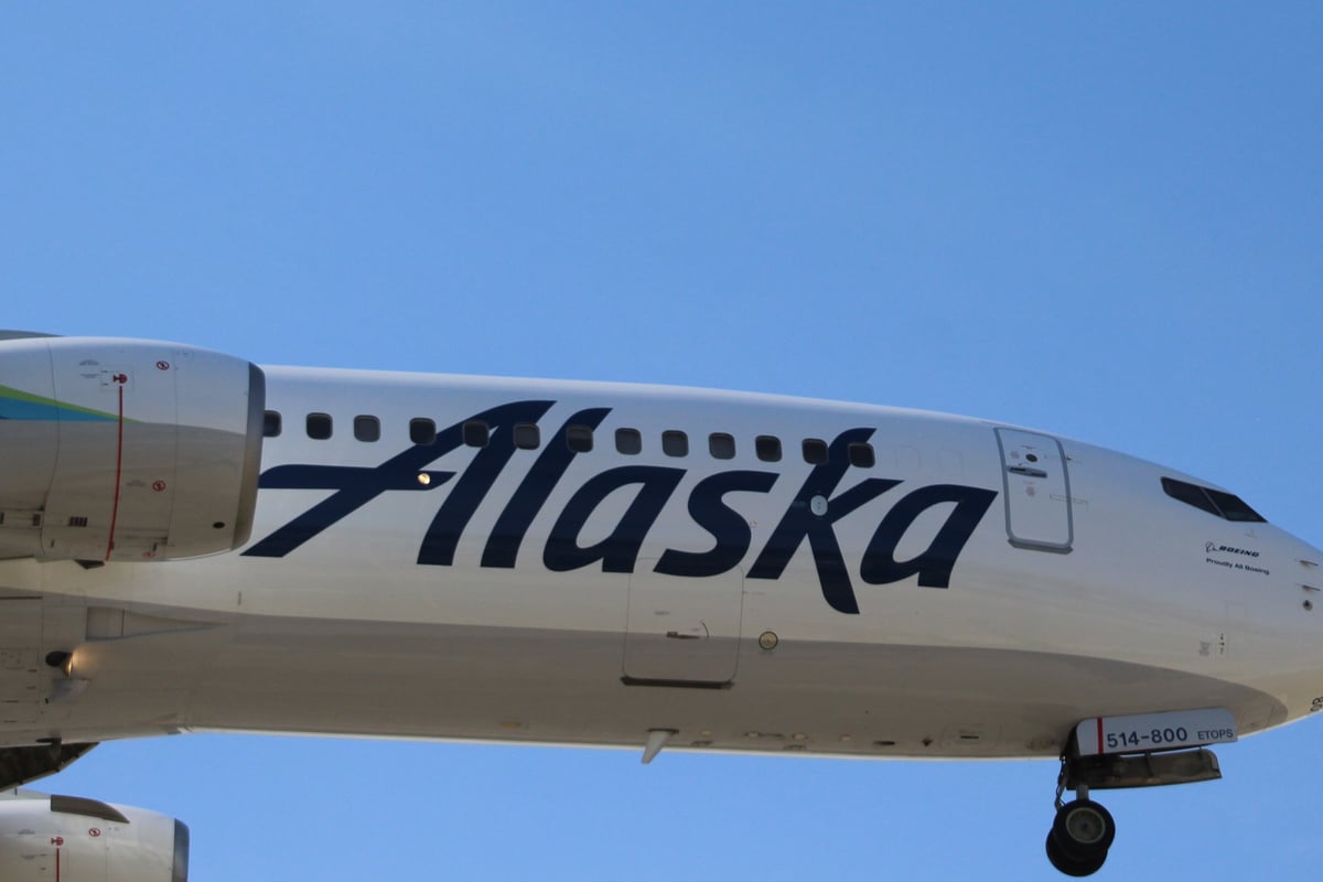 Avion de alaska airlines