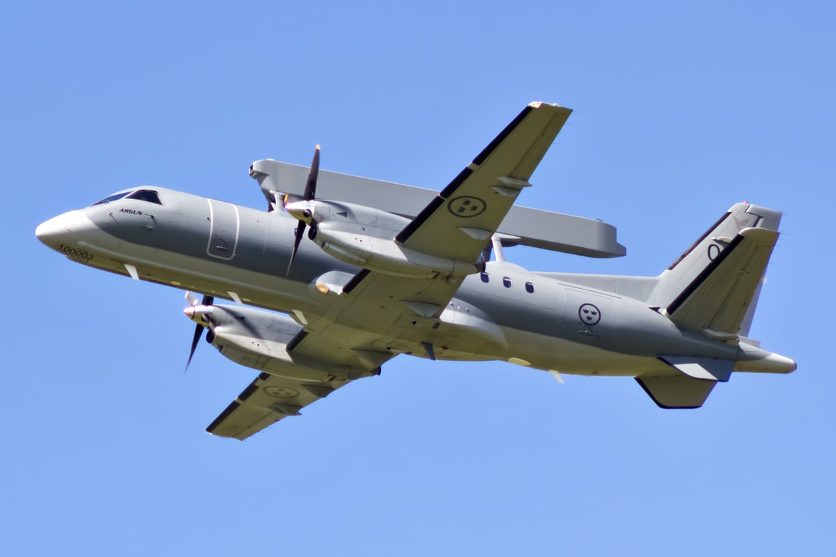 Avion militaire — Sweden
