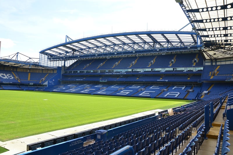 Vue intérieure de Stamford Bridge, stade de Chelsea