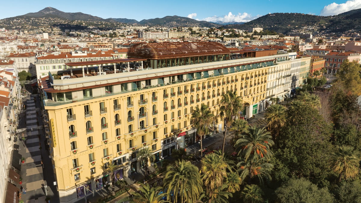 Place Masséna and central Nice near Anantara Plaza Nice