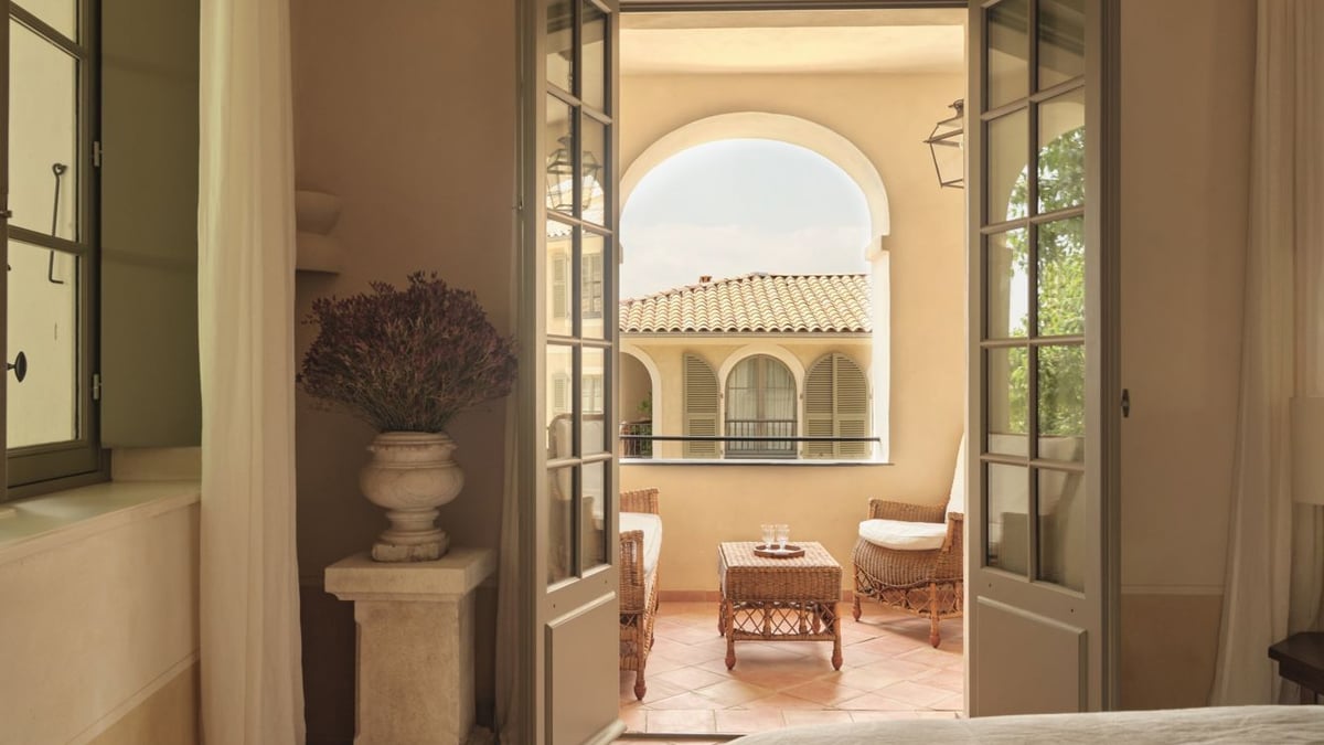 Suite with terrace at Hôtel du Couvent