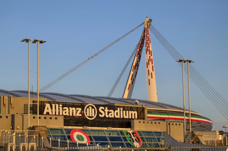 Vue extérieure de l’Allianz Stadium, stade de la Juventus