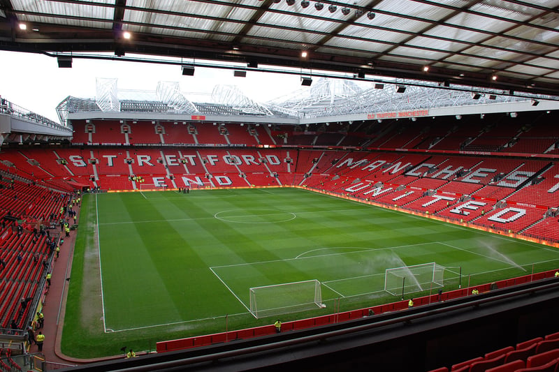Vue intérieure d’Old Trafford, stade de Manchester United