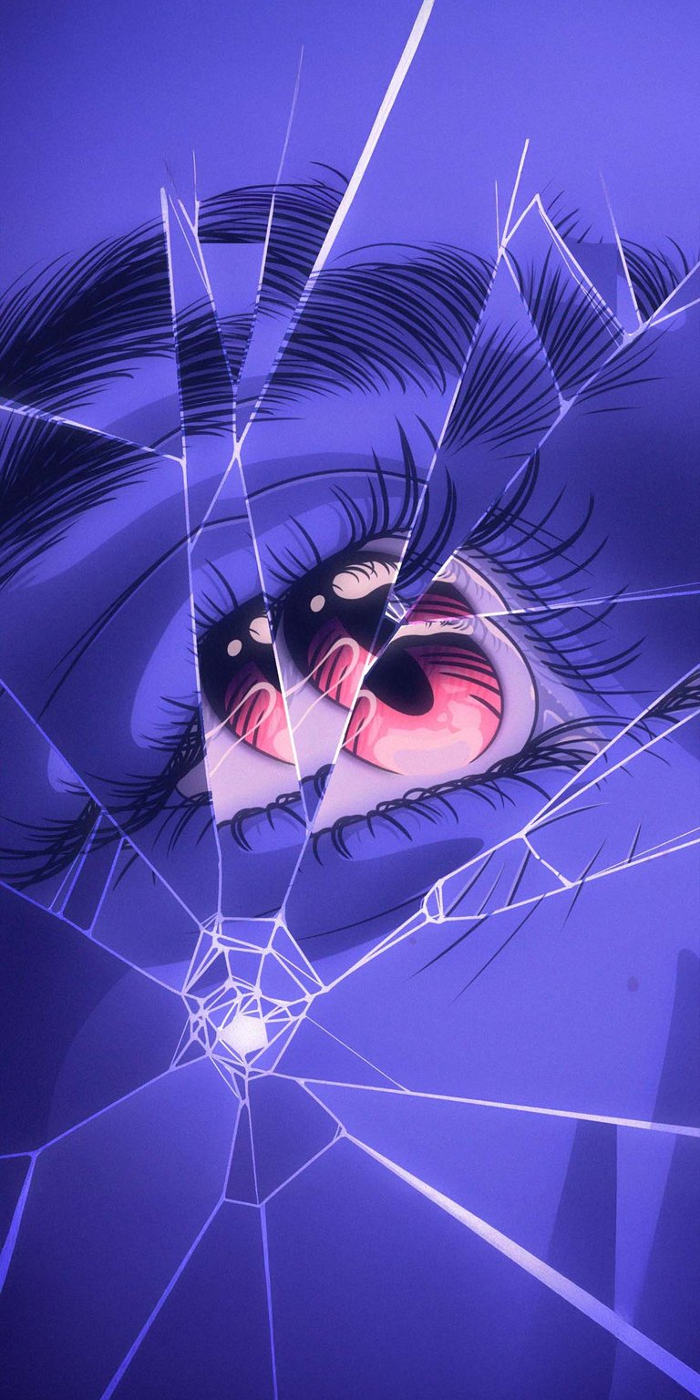 Eye reflection wallpaper iPhone