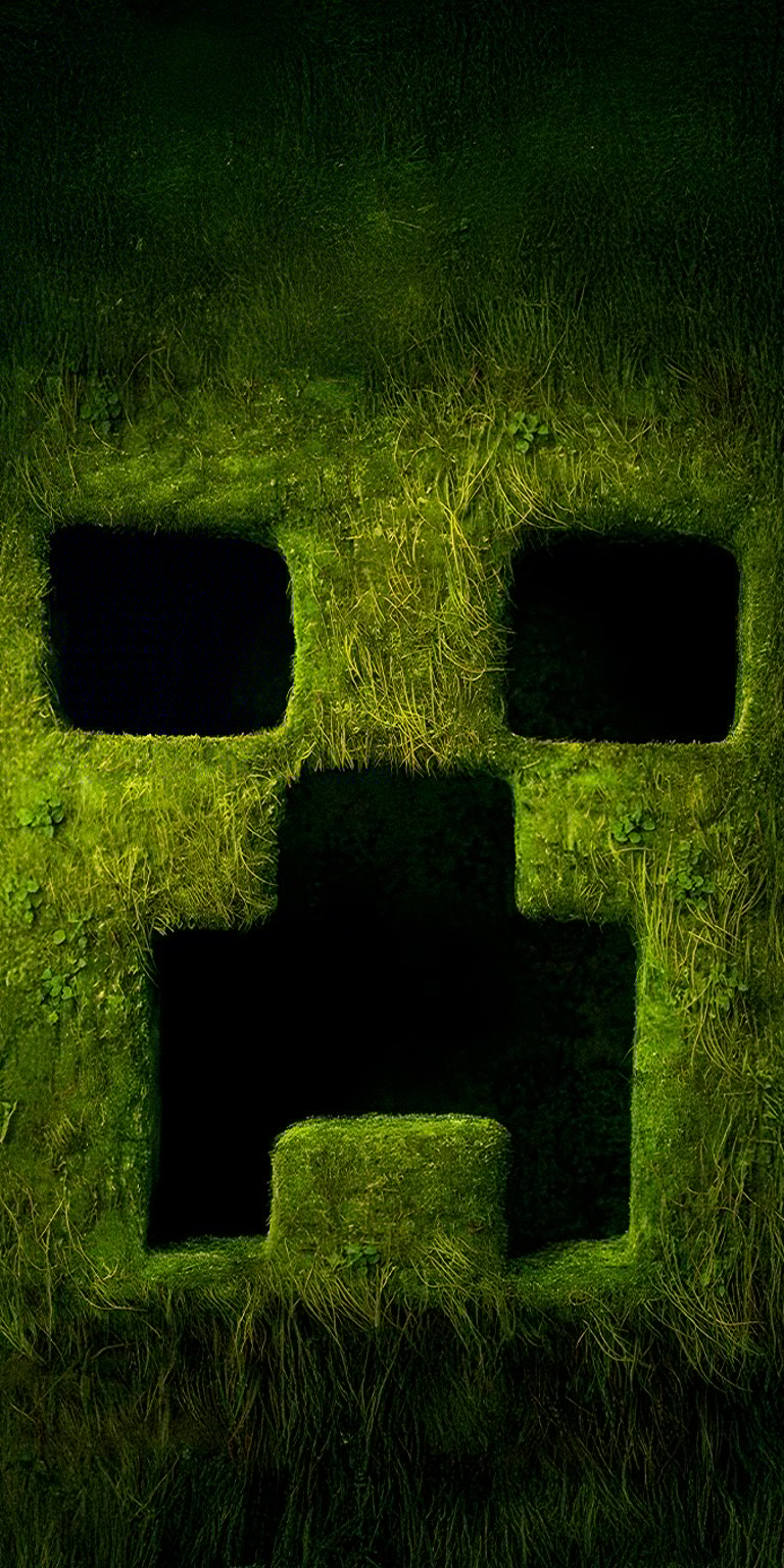 Creeper Minecraft The Movie wallpaper in 4K