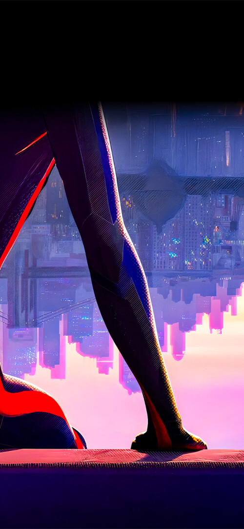 Spider-Man matching wallpaper iPhone 4K