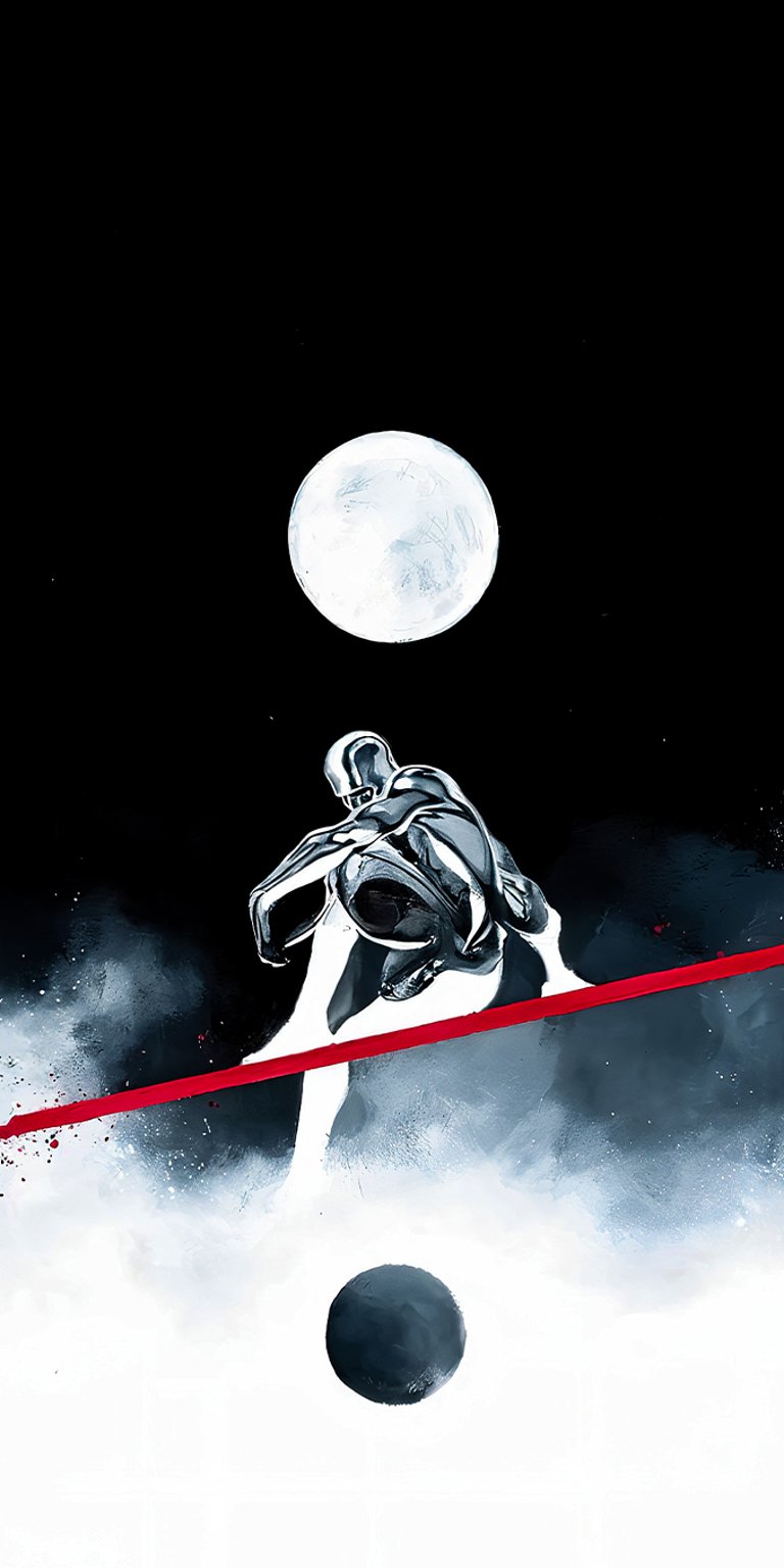 Silver Surfer wallpaper iPhone 4K