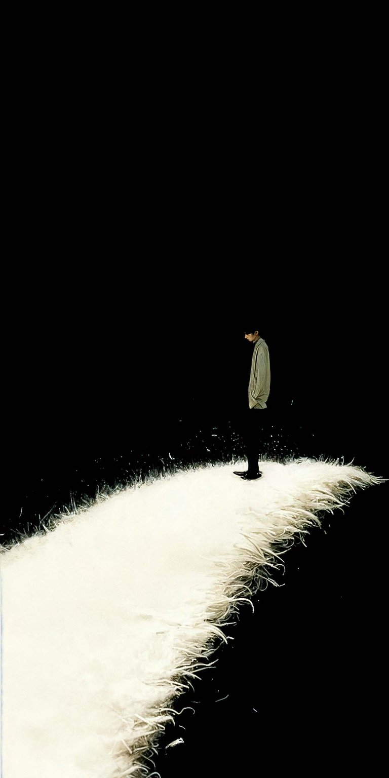 Walk on feathers wallpaper HD iPhone