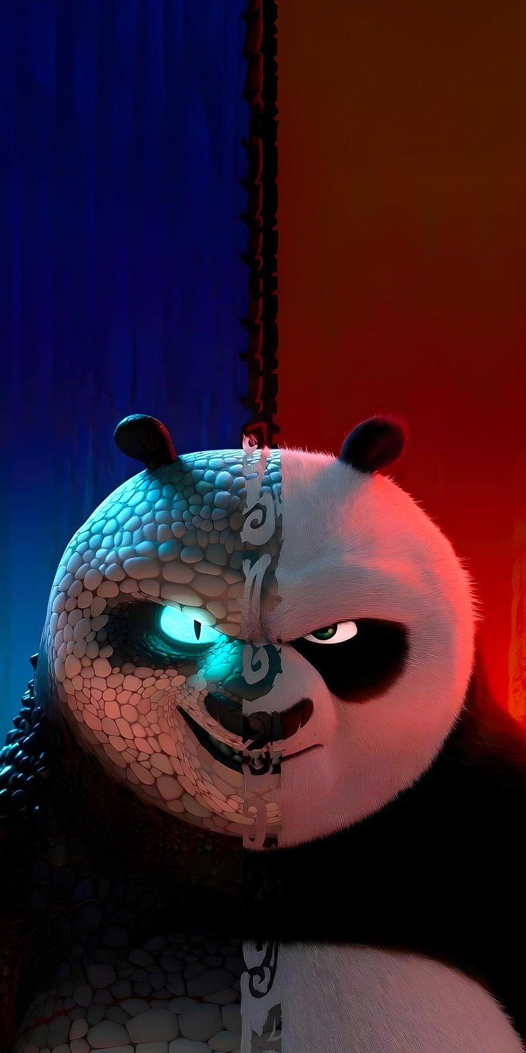Kung Fu Panda Po 4K iPhone wallpapers